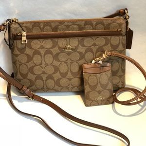 East/West Crossbody with Pop-Up Clutch AND Lanyard